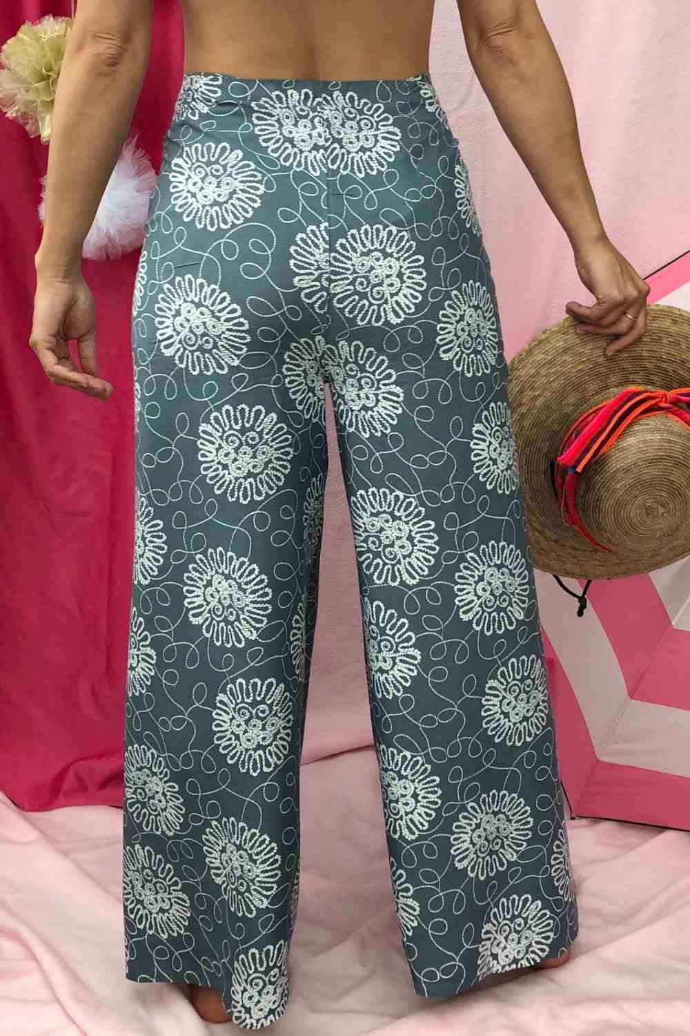Le Pantalon Bali - Gris Uluwatu